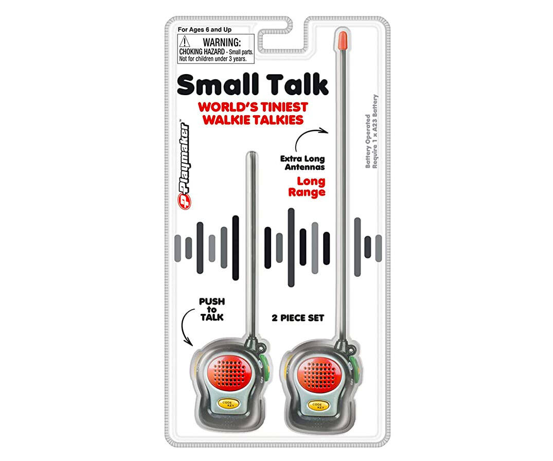 World's Smallest Walkie Talkies