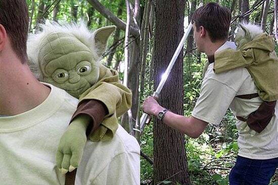 Yoda Jedi Training Backpack - //coolthings.us